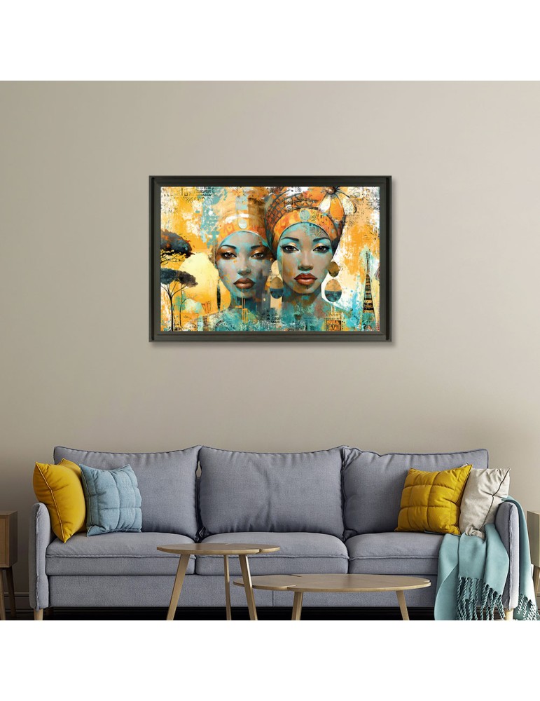 2 africaines turquoises– Romaric