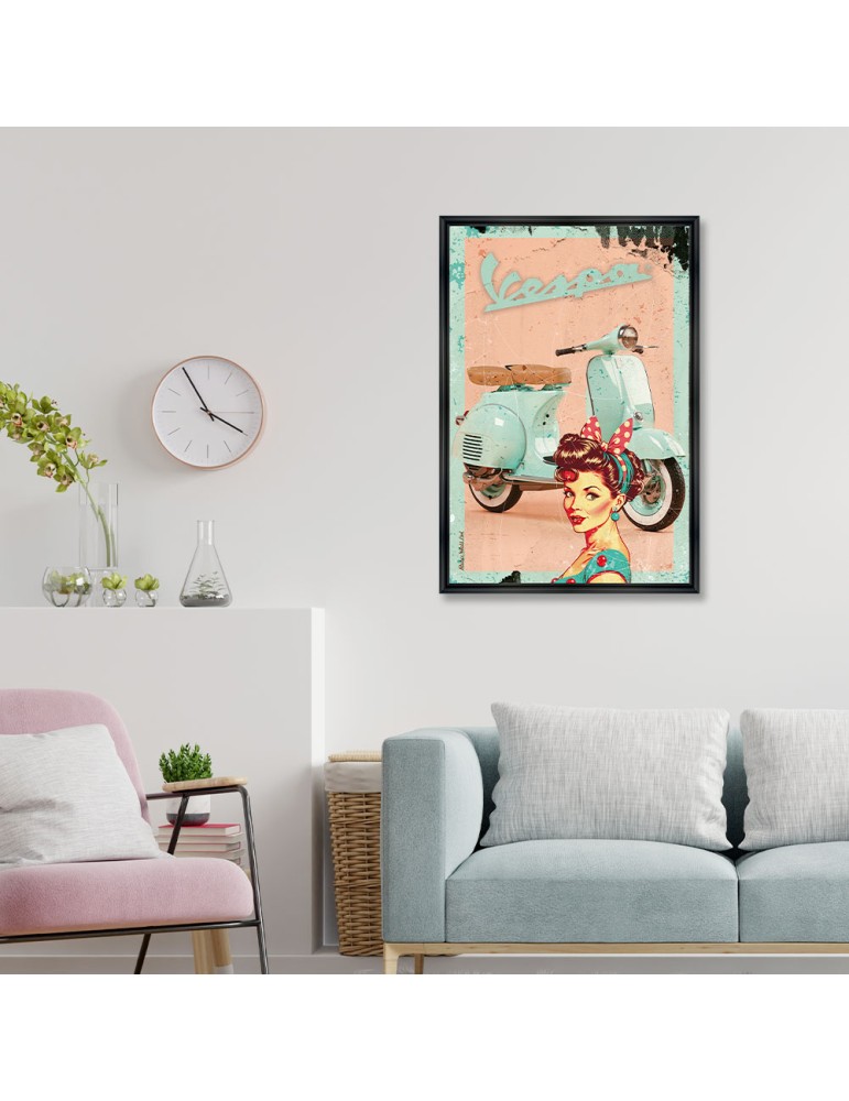 Retro Vespa - Collection Rubix