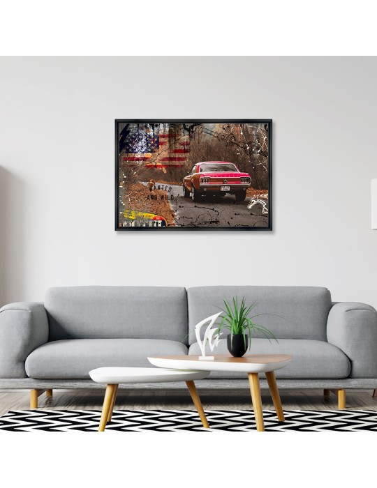 Mustang Fastback Red - Collection Rubix