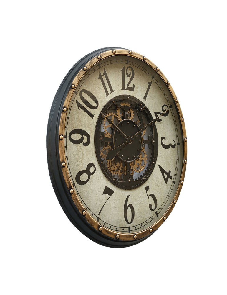 Horloge à engrenages avec verre – 08.086 – Ø 83 cm