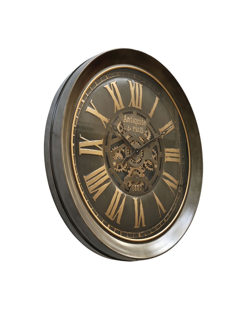 Horloge à engrenages avec verre – 08.084 – Ø 100 cm