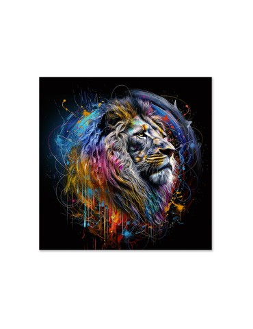 Impression sur verre – Lion Color