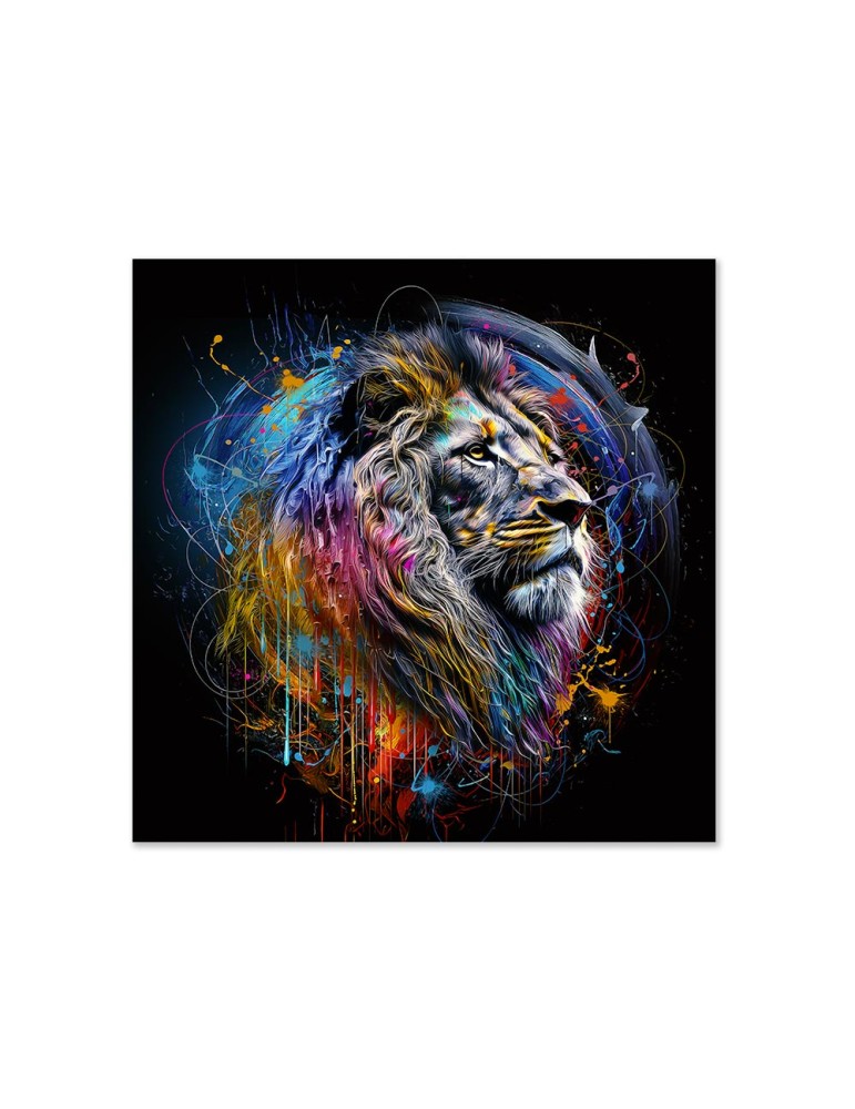 Impression sur verre – Lion Color