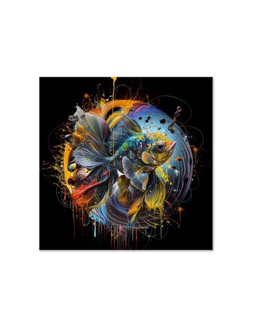 Impression sur verre – Poisson Color