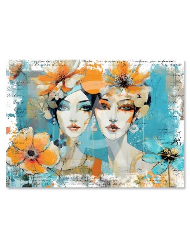 2 Filles Turquoises – Romaric