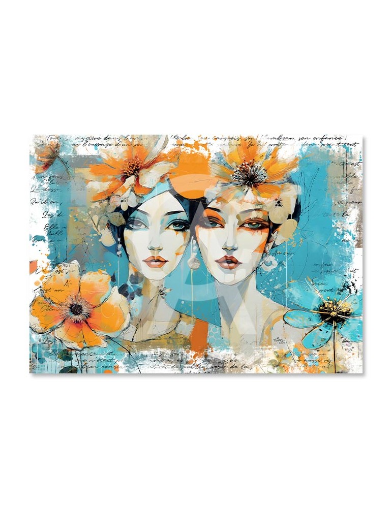 2 Filles Turquoises – Romaric