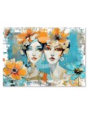 2 Filles Turquoises – Romaric