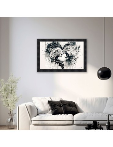 2 Léopards NB – Sylvain Binet 2