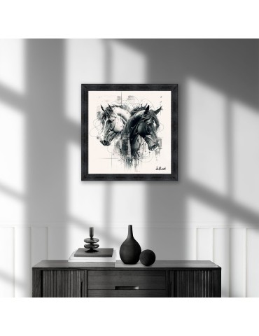 Chevaux Doubles NB – Sylvain Binet 2