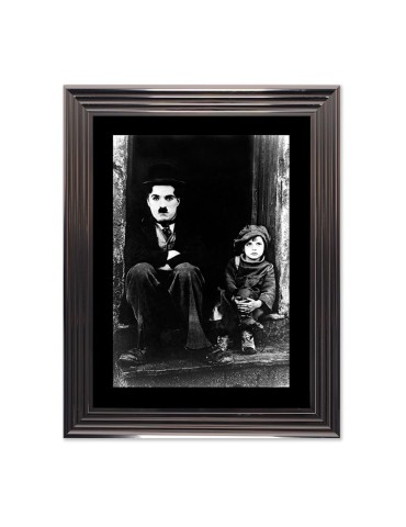 Le Kid Chaplin – Cinéma – image encadrée