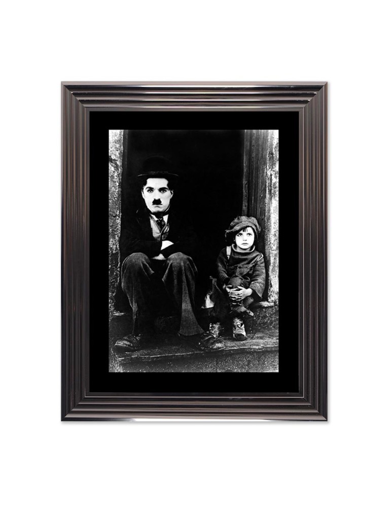 Le Kid Chaplin – Cinéma – image encadrée