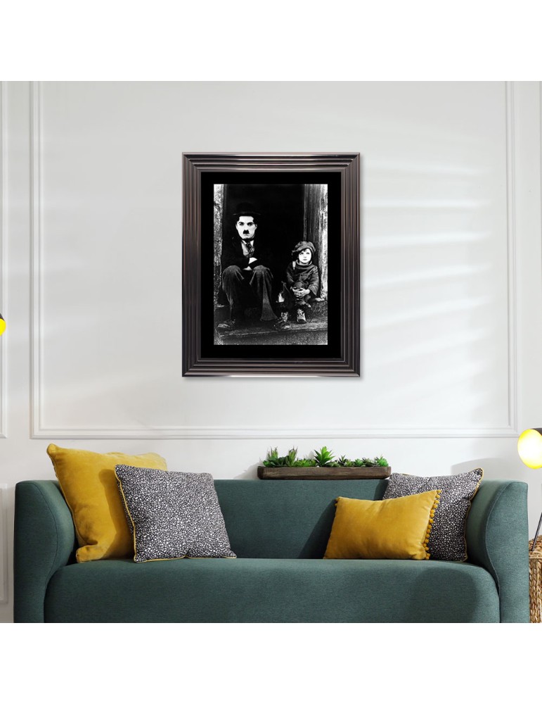 Le Kid Chaplin – Cinéma – image encadrée