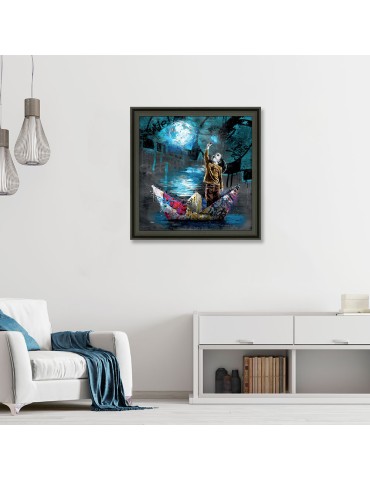 Fille bateau papier – Romaric 2