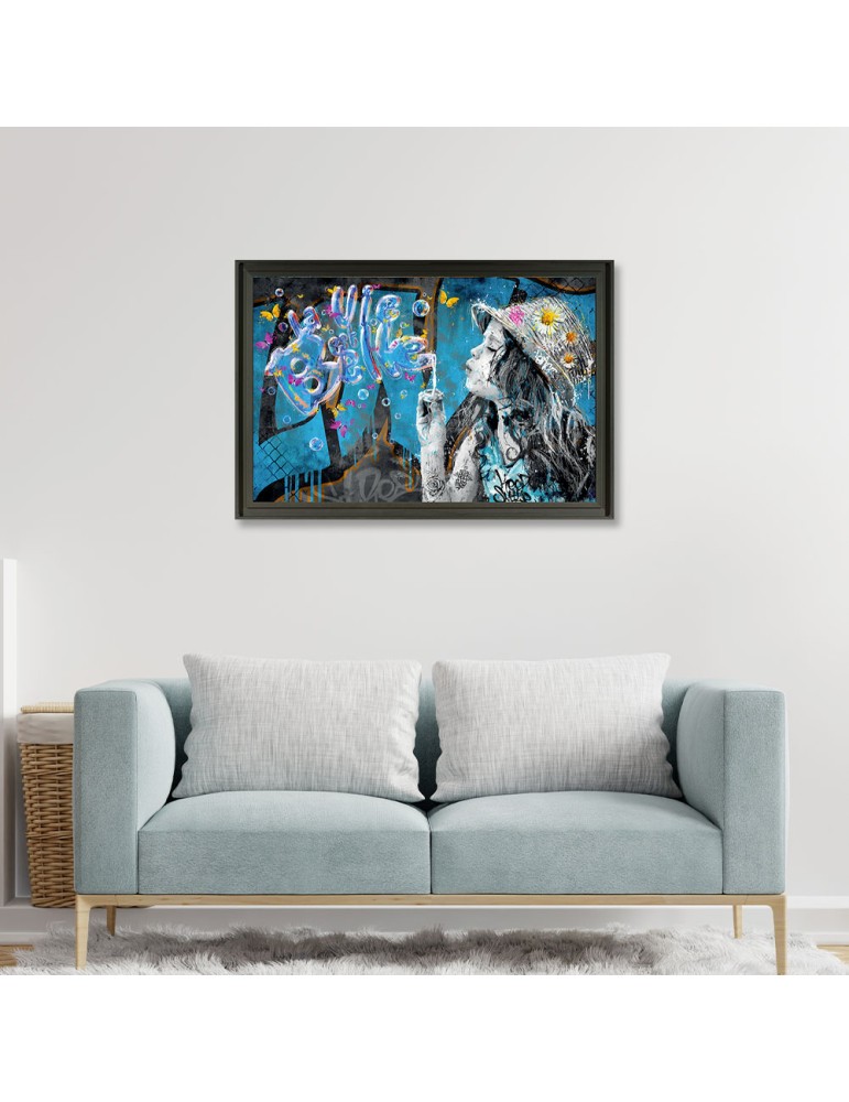 La petite fille et les bulles – Romaric