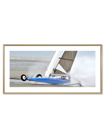 Char à voile bleu - Collection GF Cohen