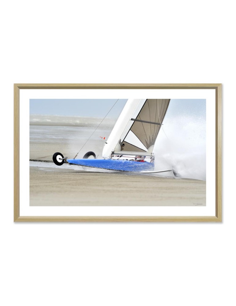 Char à voile bleu - Collection GF Cohen