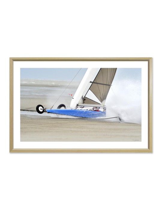 Char à voile bleu - Collection GF Cohen