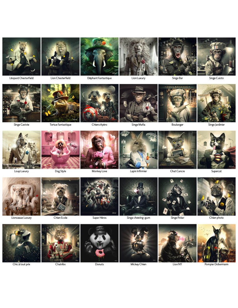 Présentoir Sylvain Binet - 20x20 cm