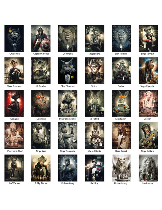 Présentoir Sylvain Binet - 20x28 cm