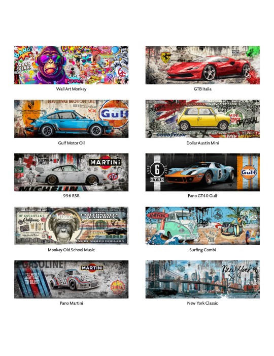 Présentoir Rubix - 15x45 cm