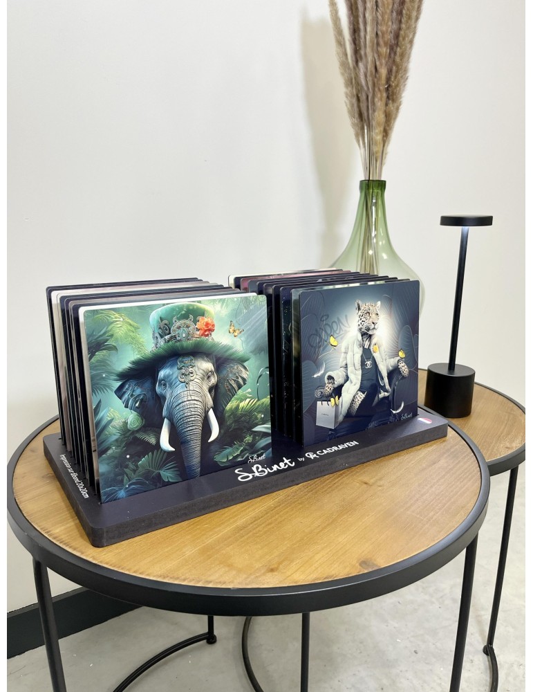 Réassort Binet 20x20cm