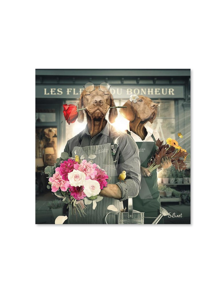 Chiens Fleuristes