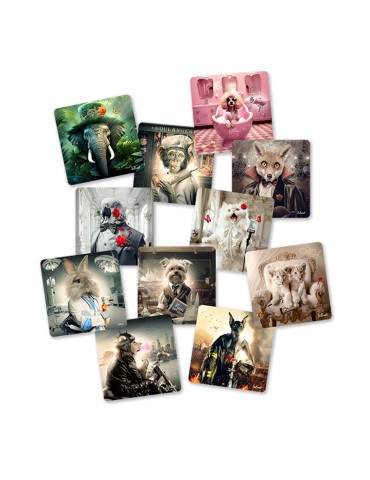 Réassort Binet 20x20cm