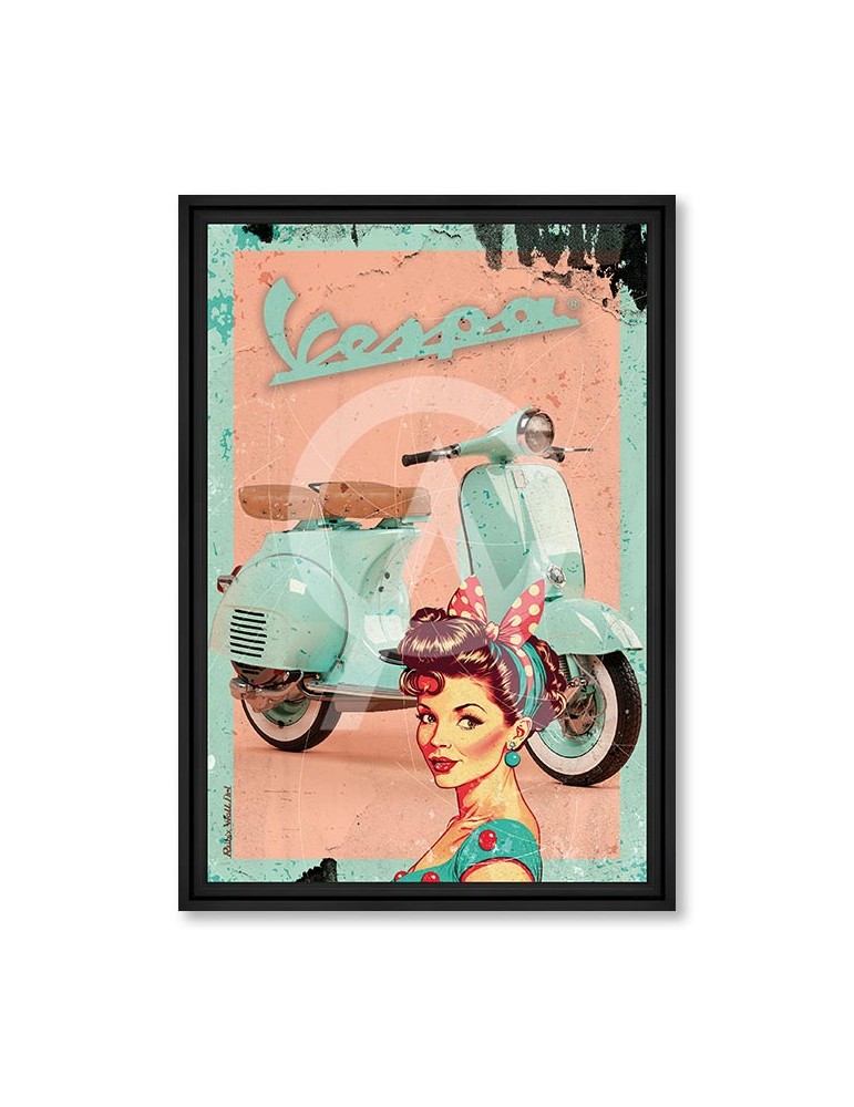 Retro Vespa - Collection Rubix
