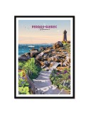 Perros Guirec Ploumanac'h – Poster affiche – image encadrée