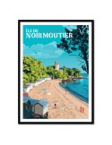 Noirmoutier – Poster affiche – image encadrée