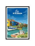 Oléron – Poster affiche – image encadrée