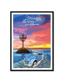 Passage du Gois – Poster affiche – image encadrée