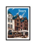 Tours – Poster affiche – image encadrée