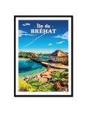 Bréhat – Poster affiche – image encadrée