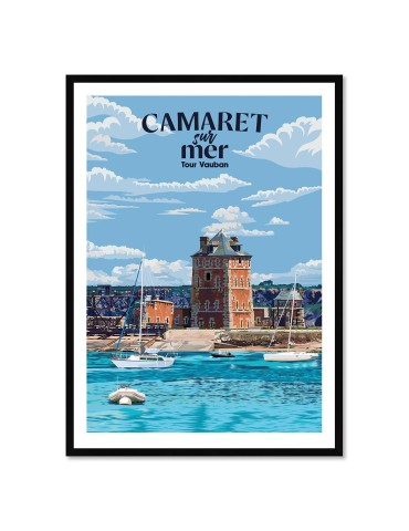 Camaret-sur-Mer – Poster affiche – image encadrée