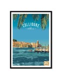 Collioure – Poster affiche – image encadrée