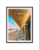 Deauville – Poster affiche – image encadrée