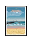 Andernos – Poster affiche – image encadrée