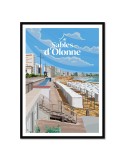 Les Sables d'Olonne – Poster affiche – image encadrée