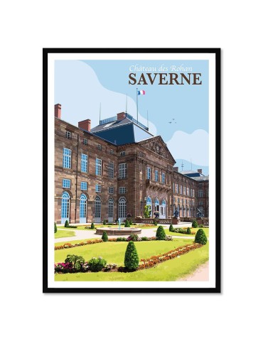 Saverne – Poster affiche – image encadrée
