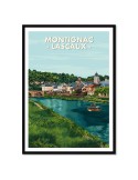 Montignac - Lascaux – Poster affiche – image encadrée