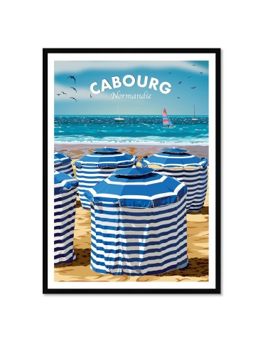 Cabourg – Poster affiche – image encadrée