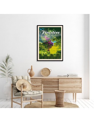 Finistère - Landéda - Poster affiche – image encadrée 2