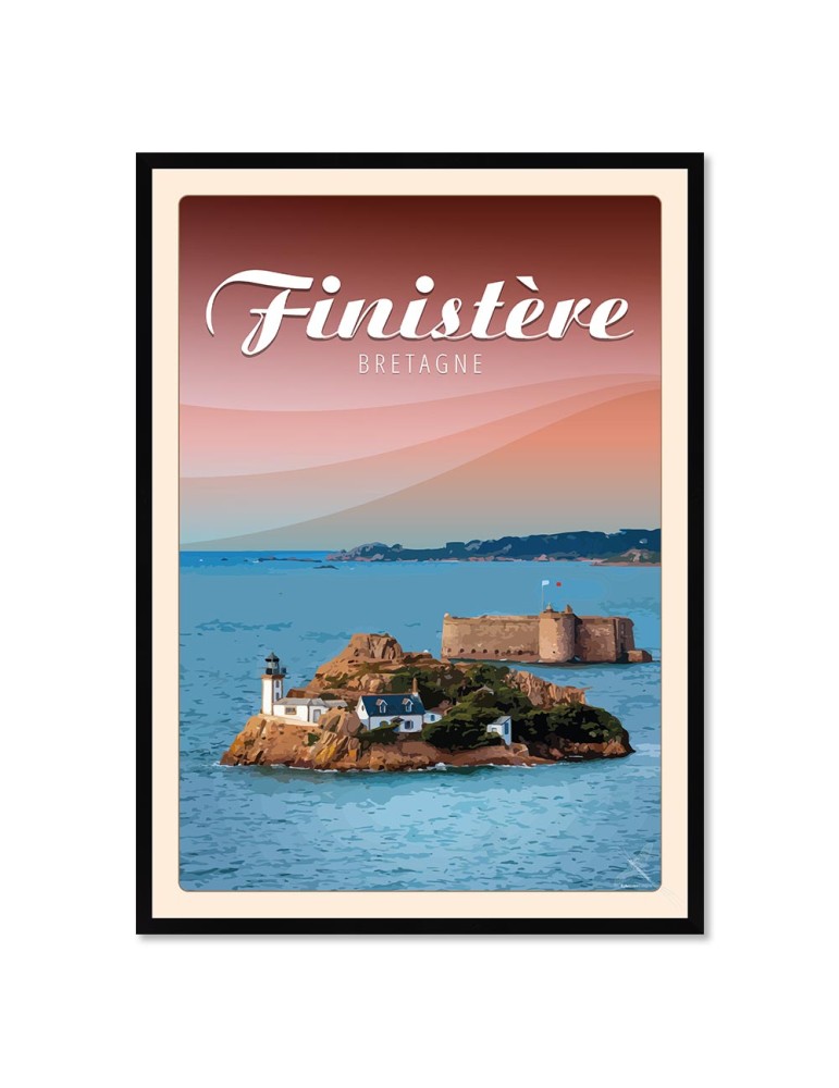 Carantec - Poster affiche – image encadrée