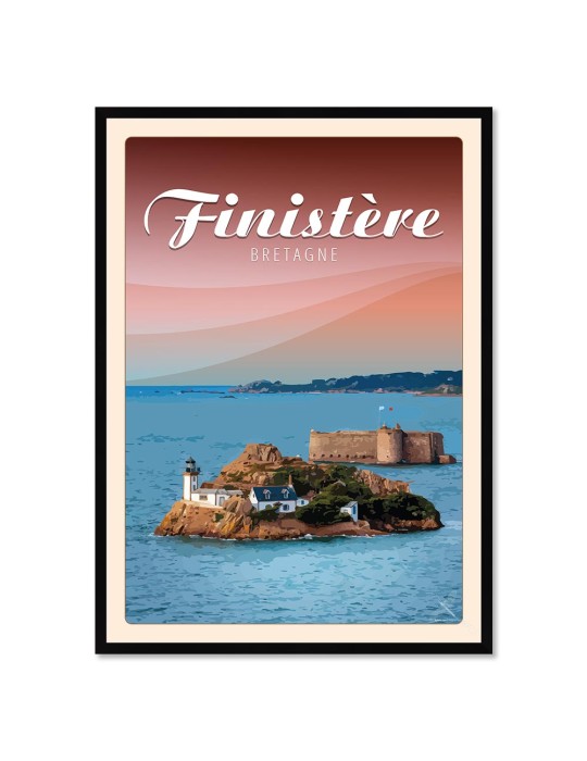 Carantec - Poster affiche – image encadrée