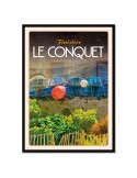 Le Conquet La Maison du Caseyeur – Poster affiche – image encadrée