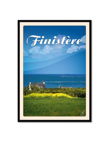 Finistère - Lochrist - Poster affiche – image encadrée