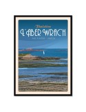 L'Aber Wrach'h Parc à huitres - Poster affiche – image encadrée
