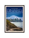 Dinard - La Promenade du Clair de Lune - Poster affiche – image encadrée