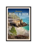 Presqu'île de Crozon - Pointe Saint Hernot - Poster affiche – image encadrée